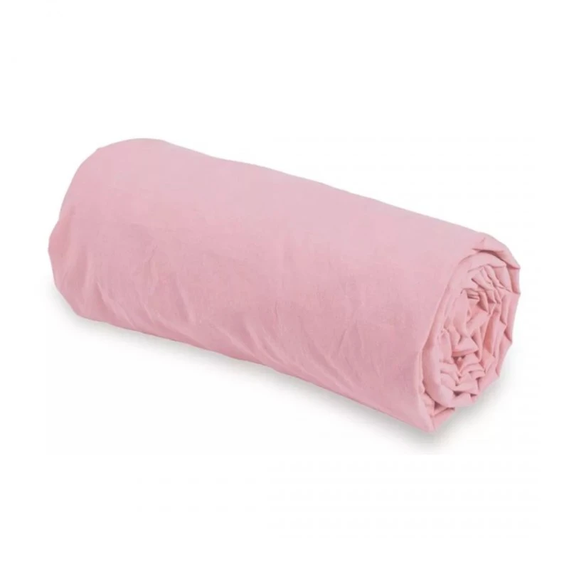 ЕЛАСТИЧЕН ЧАРШАФ С ЛАСТИК JERSEY PINK 160/200
