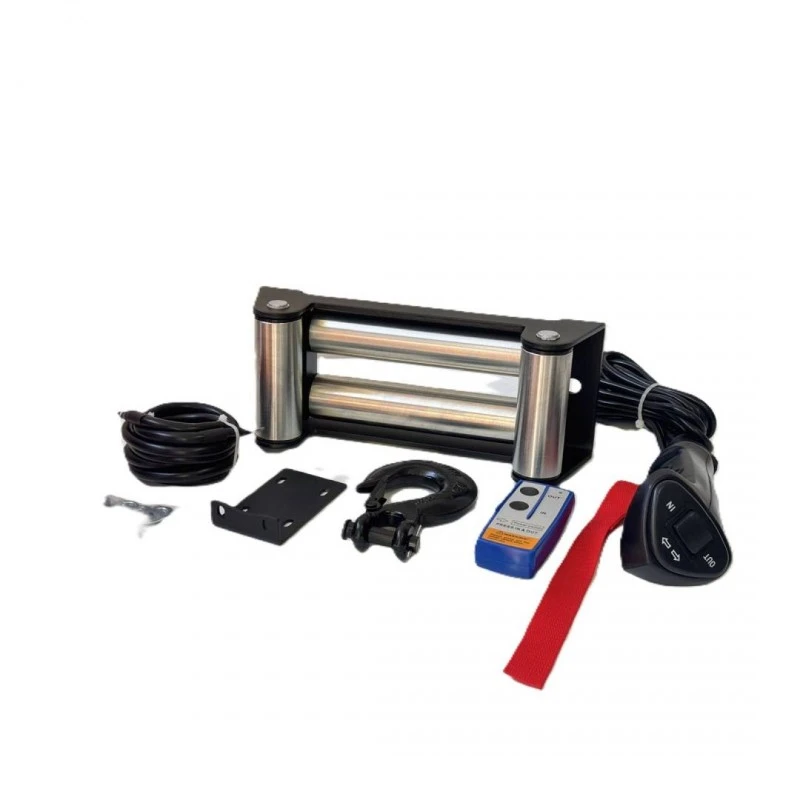 Лебедка TITAN ULTRA 13500 Lbs , 12V, електрическа, за пътна помощ и джип