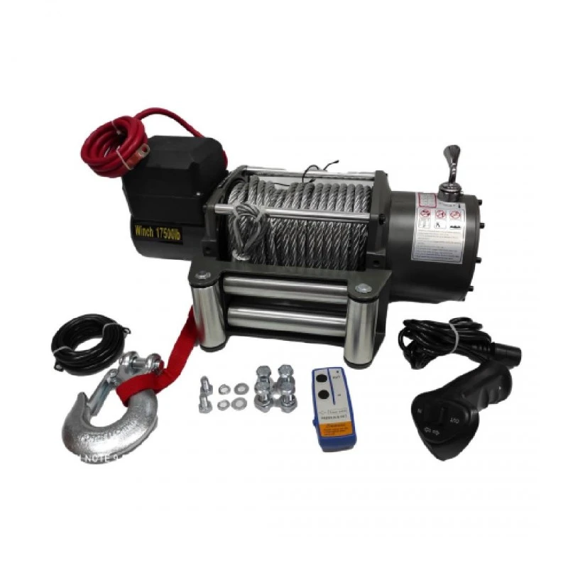 Лебедка Titan,17500Lbs / 7938 кг , електрическа 12 V, 4.5 kw, 6 к.с.