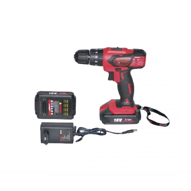 Акумулаторен ударен винтоверт 18V, 28Nm, 2 батерии x 5 Ah, зарядно устройство