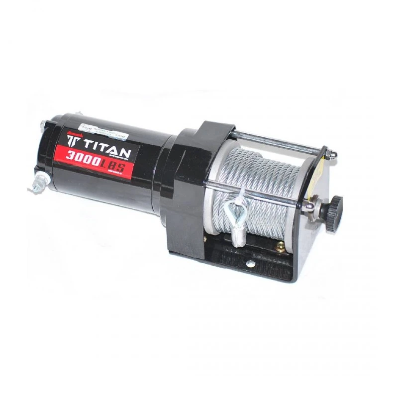 Лебедка 3000 Либри, 1361 кг, 12V, електрическа, Titan