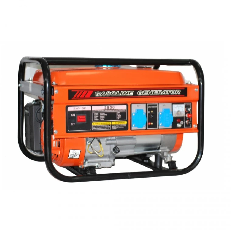 Генератор за ток TITAN 3800, 7.5 HP, бензинов, монофазен, AVR, ръчен стартер