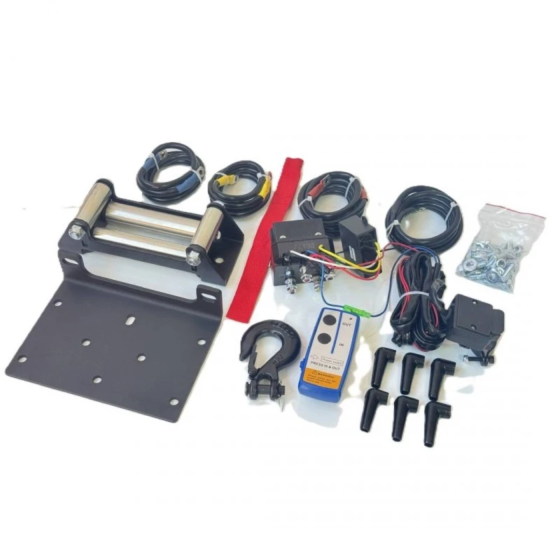 Лебедка Titan, 6000 либри, 12V, електрическа, 2721 kg, 2.2KW