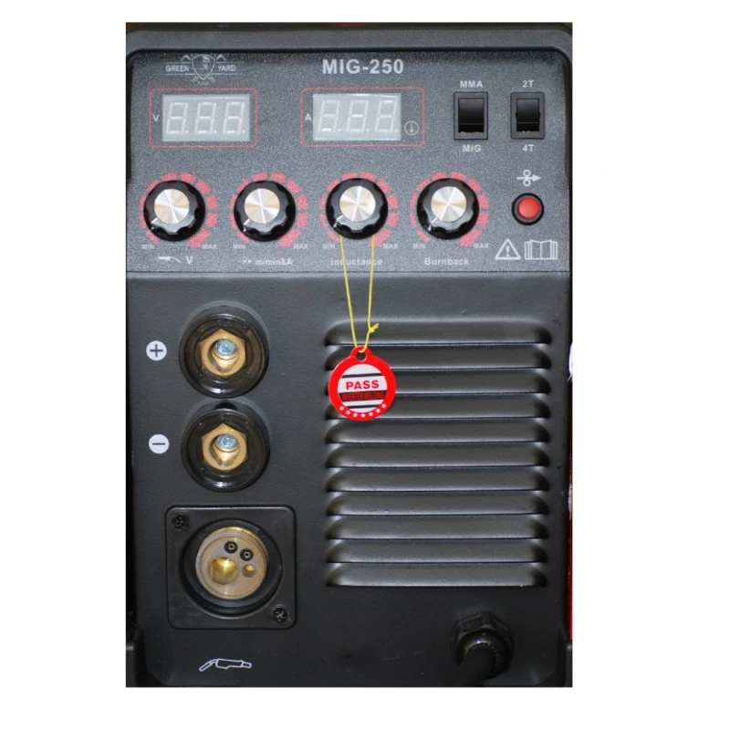 Комбиниран заваръчен апарат Rudimpex, MMA/MIG 250A, 12.1 kVA , 2T/4T