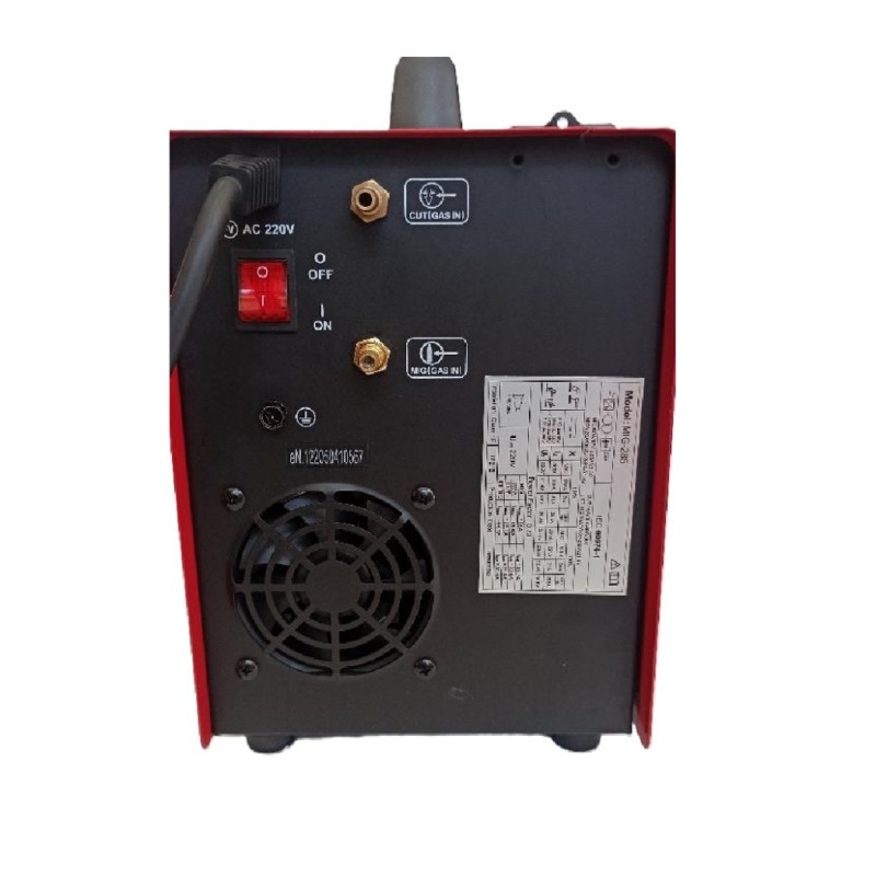 Професионален, Kомбиниран, Заваръчен апарат 4 в 1, MIG 285A /MMA/ TIG /CUT 40A