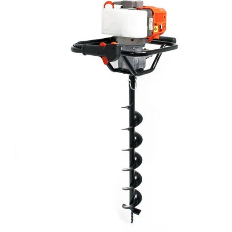 Моторен свредел за дупки GreenYard -52куб.см с включено свредло φ100 mm