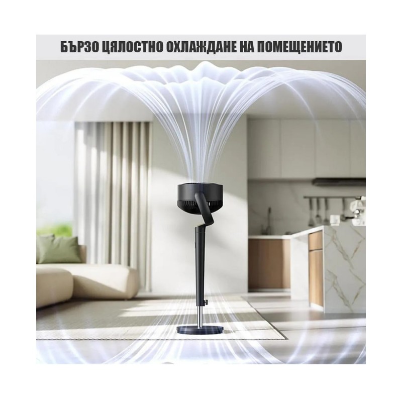 Вентилатор Dreo TurboPoly™ Fan 154, 120 градуса завъртане