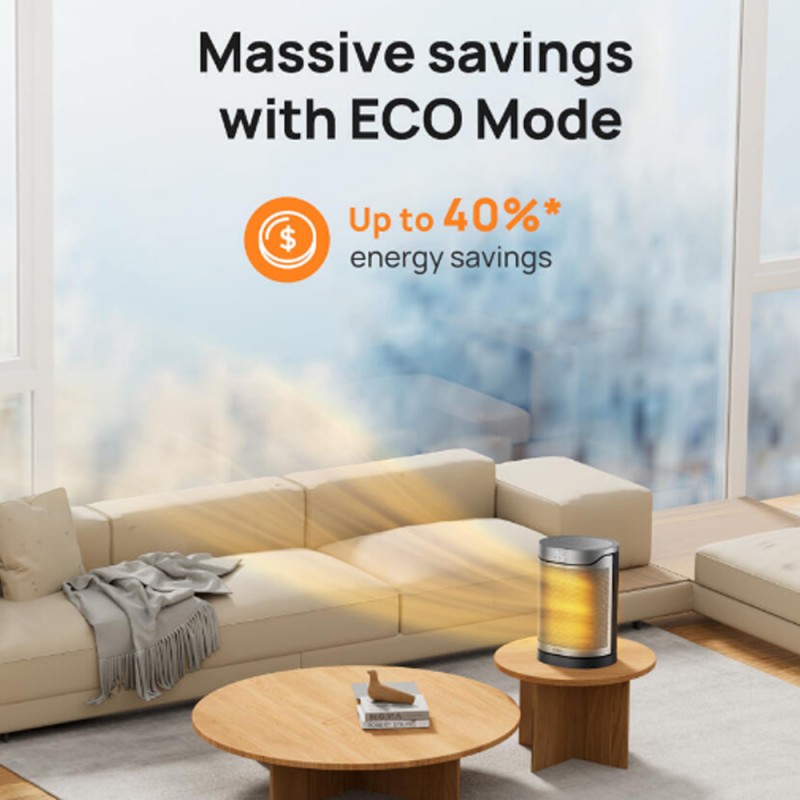 DREO Atom 318, 70° осцилация, 1500W, до 20 м2