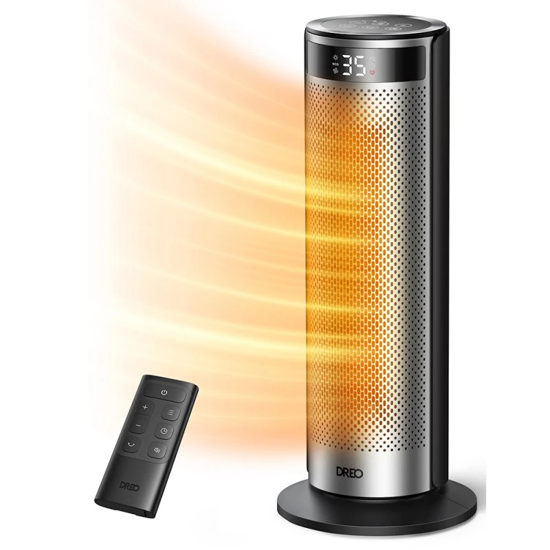 DREO Solaris 628, 70° осцилация, 2000 W, до 25 м2