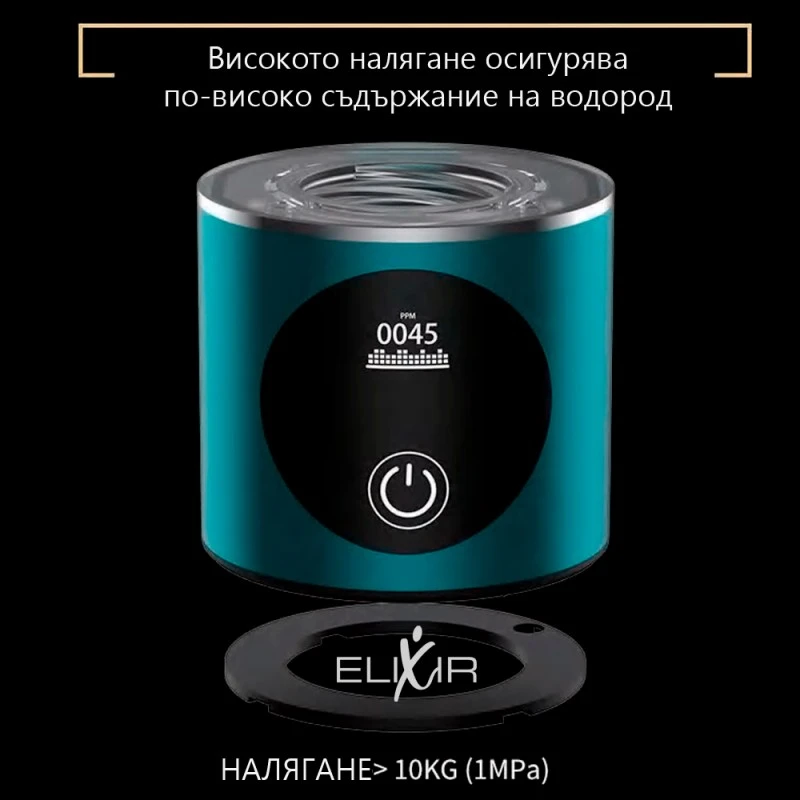 Бутилка за водородна вода Elixir