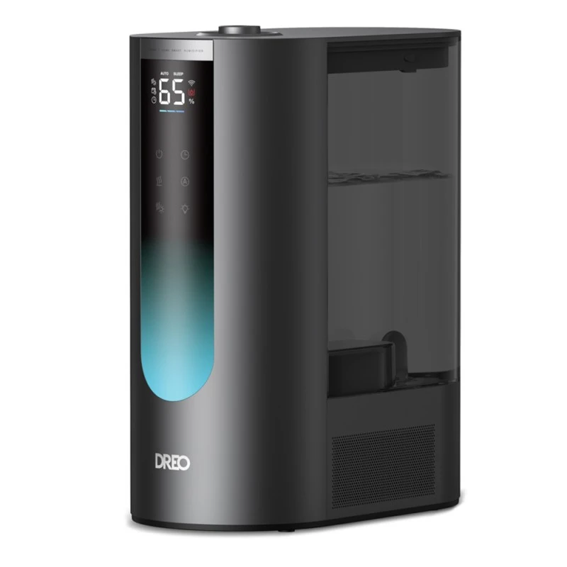 DREO 813S, Ултразвуков, С топла и студена струя, 6 L, 500 мл/час