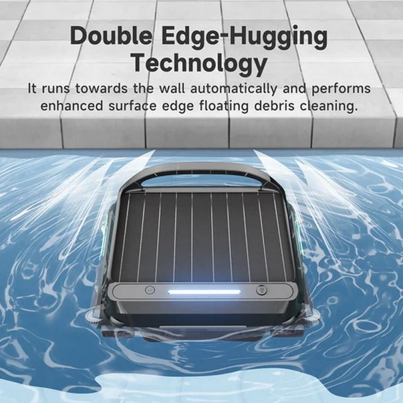 Соларен / DC скимер за почистване на повърхността на водата на басейни Wybot F1