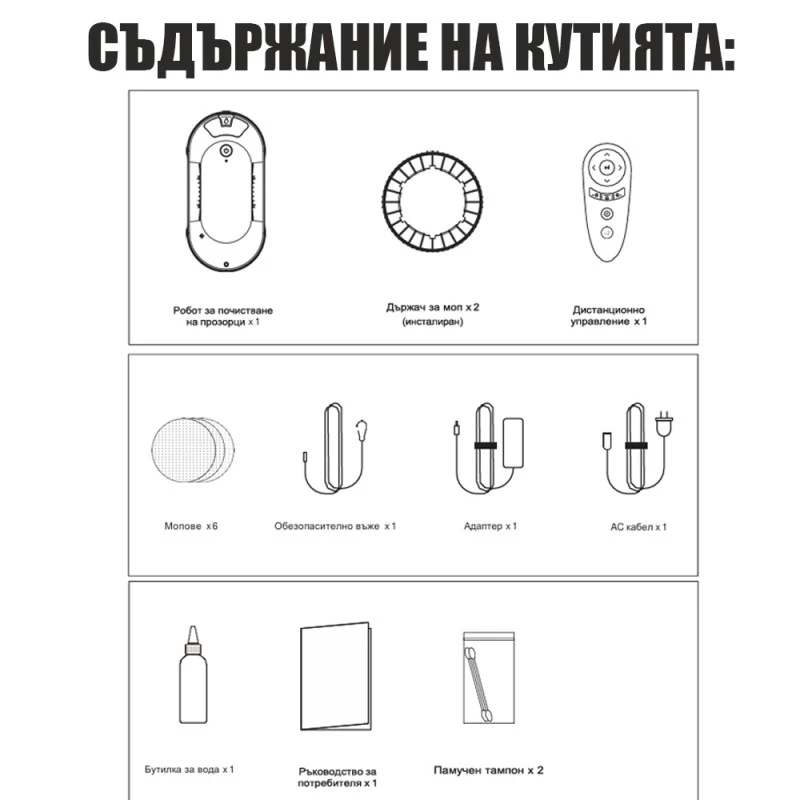 Spider SPRAY X, Със спрей функция