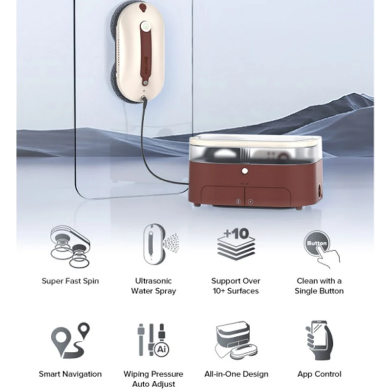 Spider SPRAY Pro, Иновативен робот със спрей функция