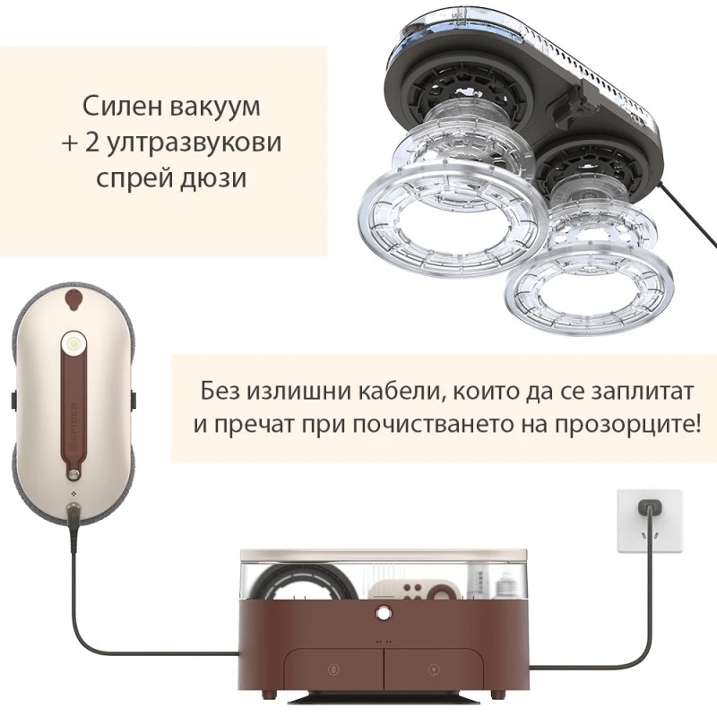 Spider SPRAY Pro, Иновативен робот със спрей функция