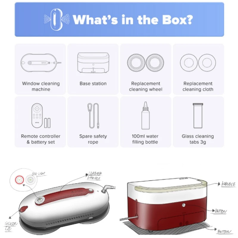 Spider SPRAY Pro, Иновативен робот със спрей функция