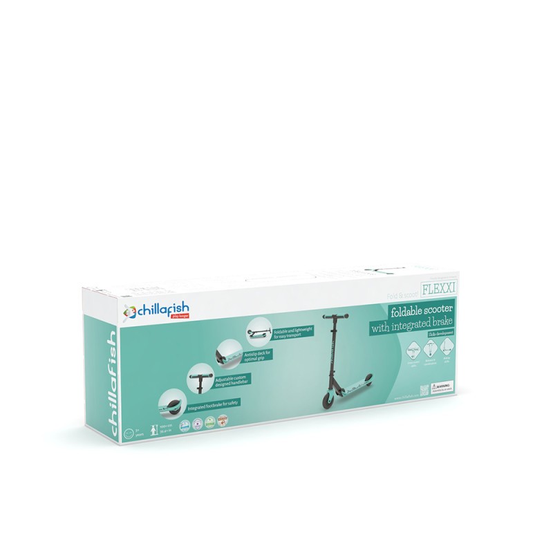 Chillafish Flexxi CPFM01MIN сгъваема тротинетка Mint