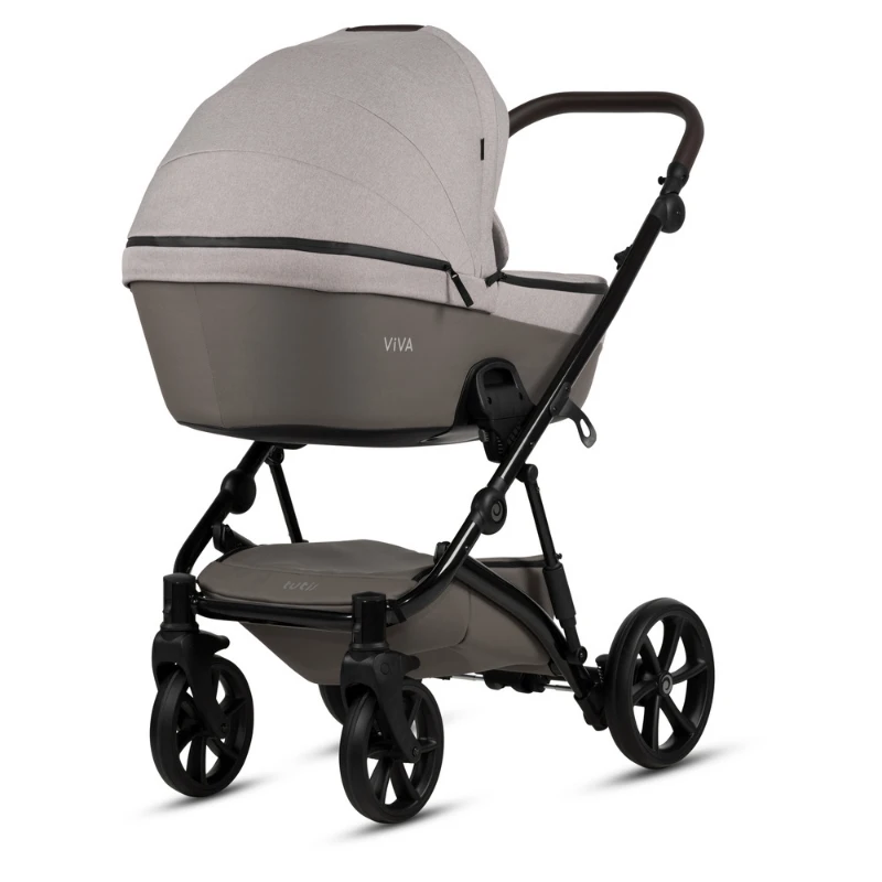 Tutis VIVA 5+ бебешка количка 2в1 068 Warm grey