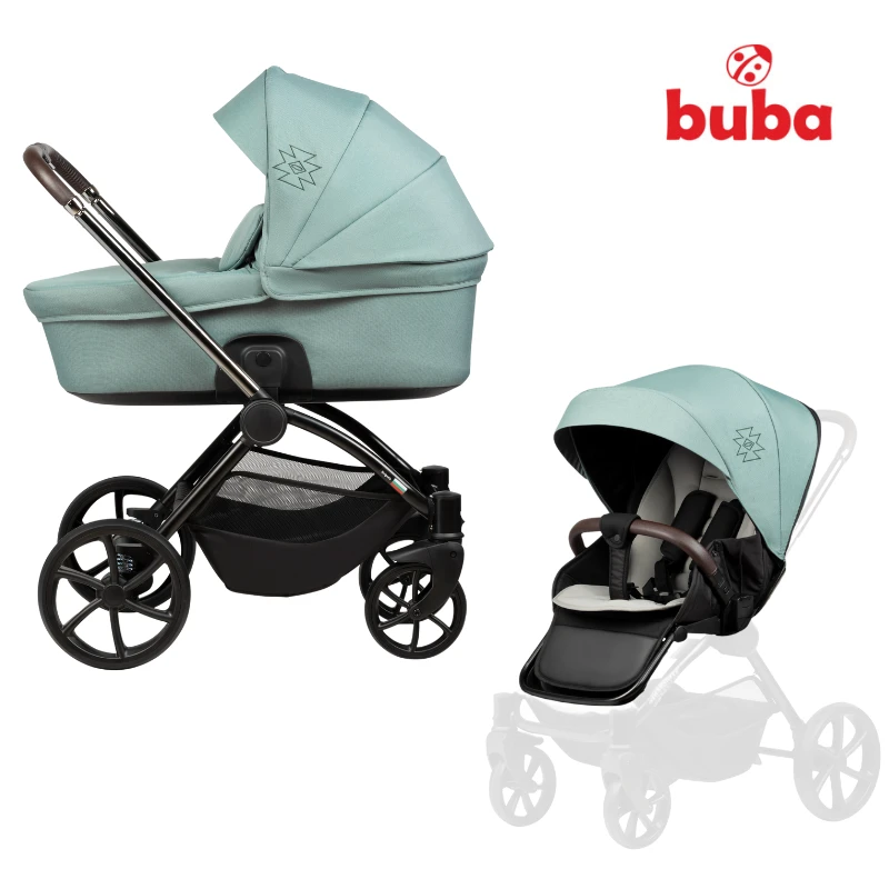Buba Kanatitza 2в1 бебешка количка 143 Mentha