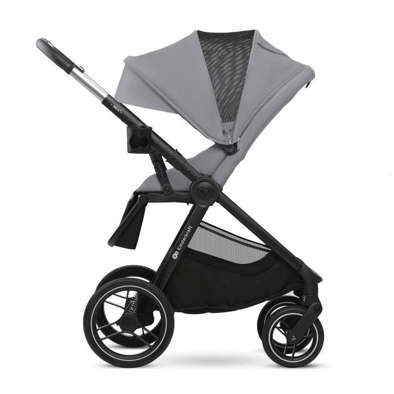 KinderKraft бебешка количка 2в1 NEA 2.0 PLATINIUM GREY