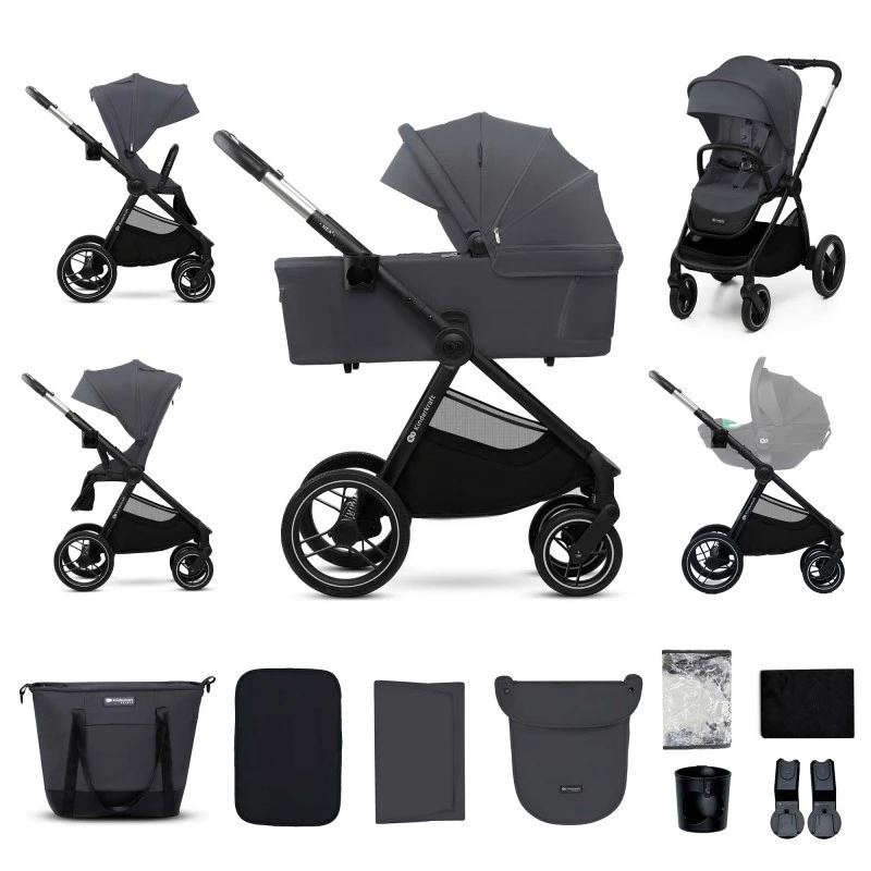 KinderKraft бебешка количка 2в1 NEA 2.0 DEEP GREY