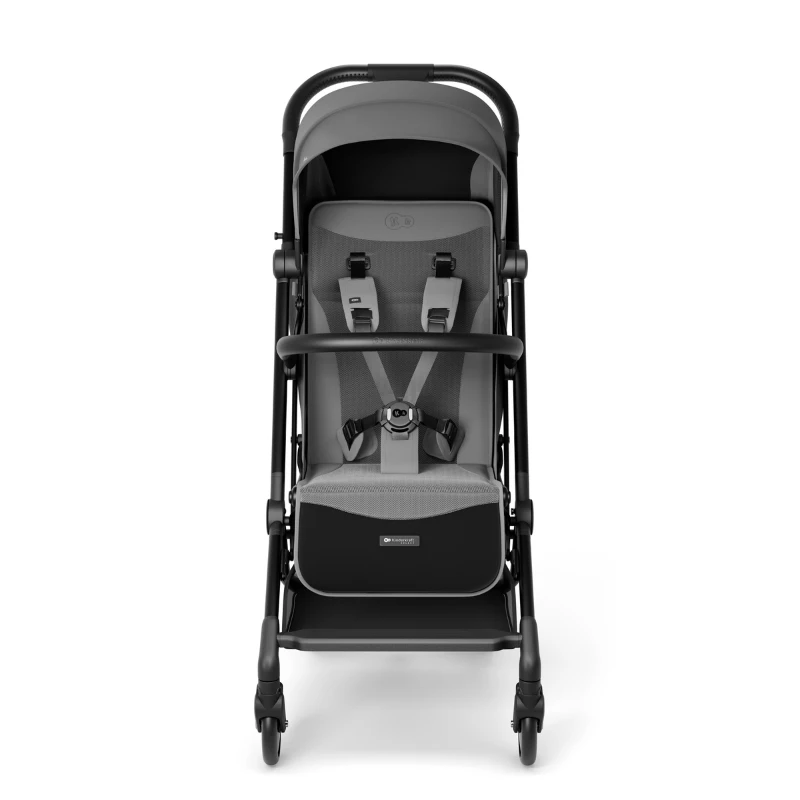 KinderKraft PILOT 2 бебешка количка PLATINUM GRAY