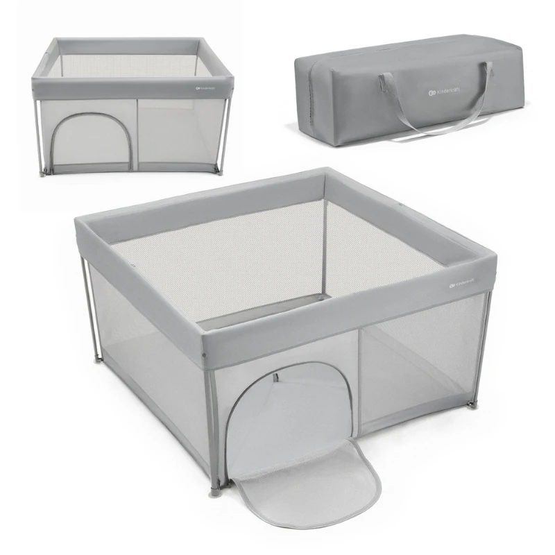 Kinderkraft ZIKI кошара за игра GREY