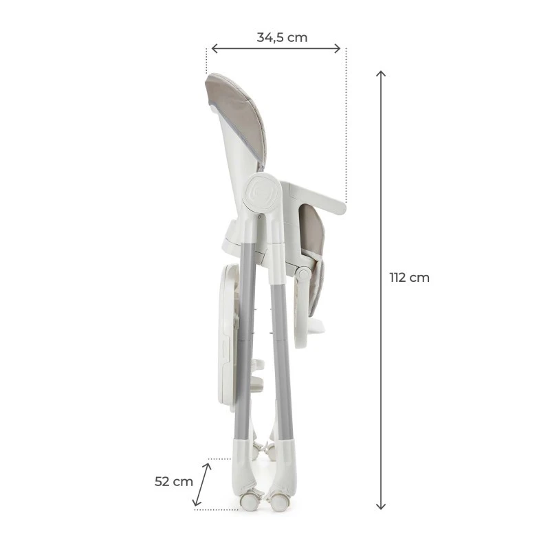 Kinderkraft TULO столче за хранене BEIGE