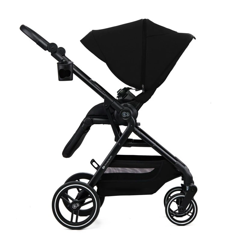 Kinderkraft YOXI бебешка количка 3в1 PURE BLACK