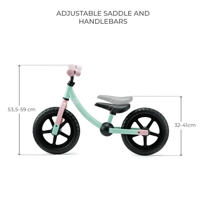 Kinderkraft колело за баланс 2WAY NEXT OFFROAD CANDY MINT