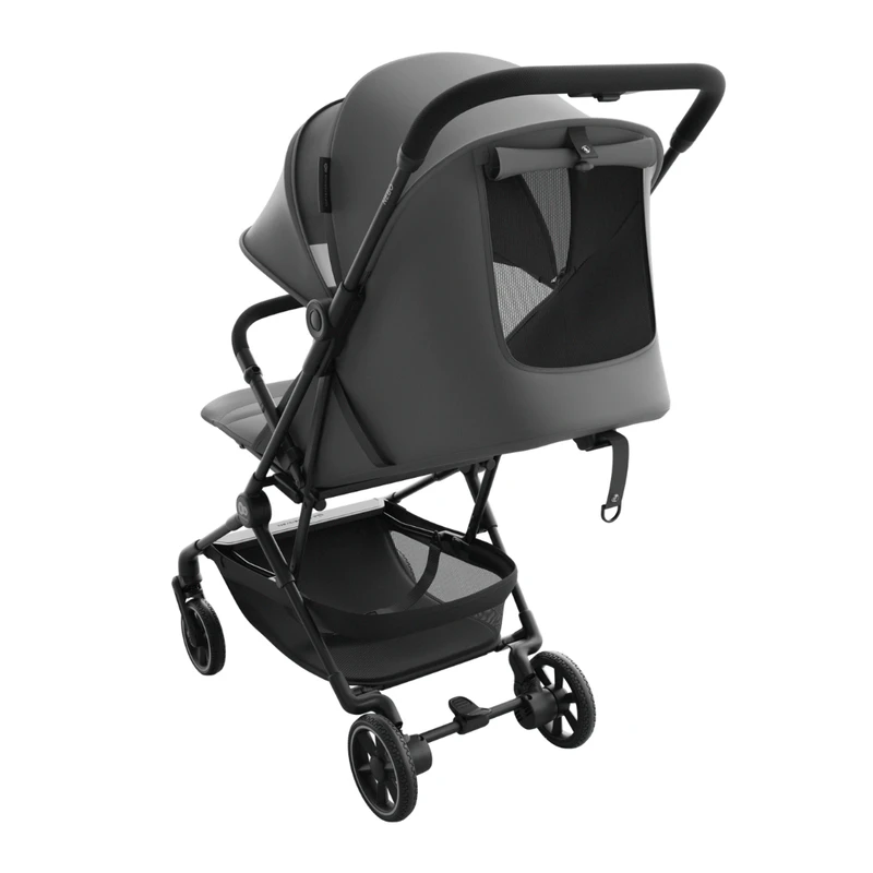 Kinderkraft NEBO бебешка количка PLATINUM GRAY