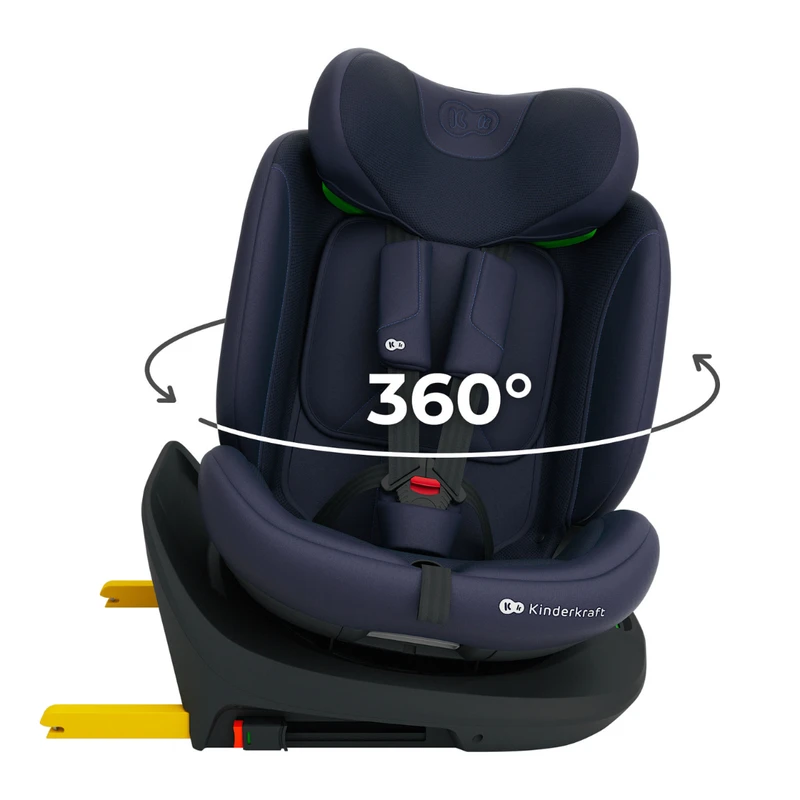 Kinderkraft I-Grow 2 PLUS столче за кола 40-150 cm GREY