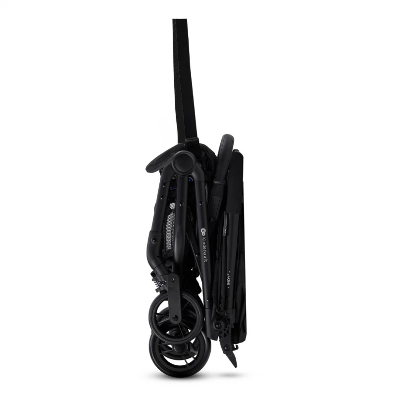 Kinderkraft INDY 3 бебешка количка COAL BLACK