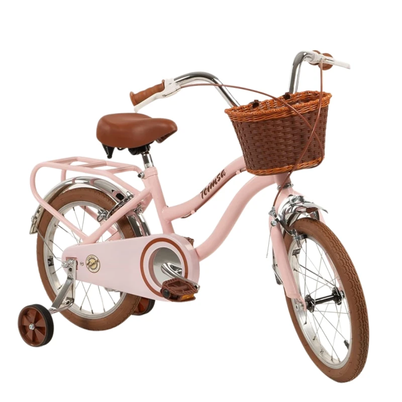 Toimsa детски велосипед 16" VINTAGE PINK 16229