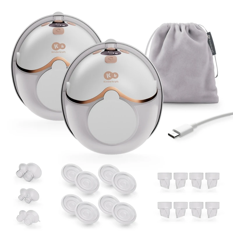  Двойна помпа за кърма KinderKraft MAMAFLOW DOUBLE GOLDEN