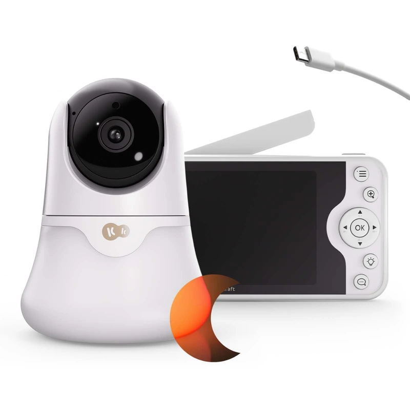 Бебефон с камера KinderKraft NITEEYE GLOW  