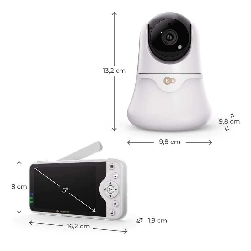Бебефон с камера KinderKraft NITEEYE GLOW  