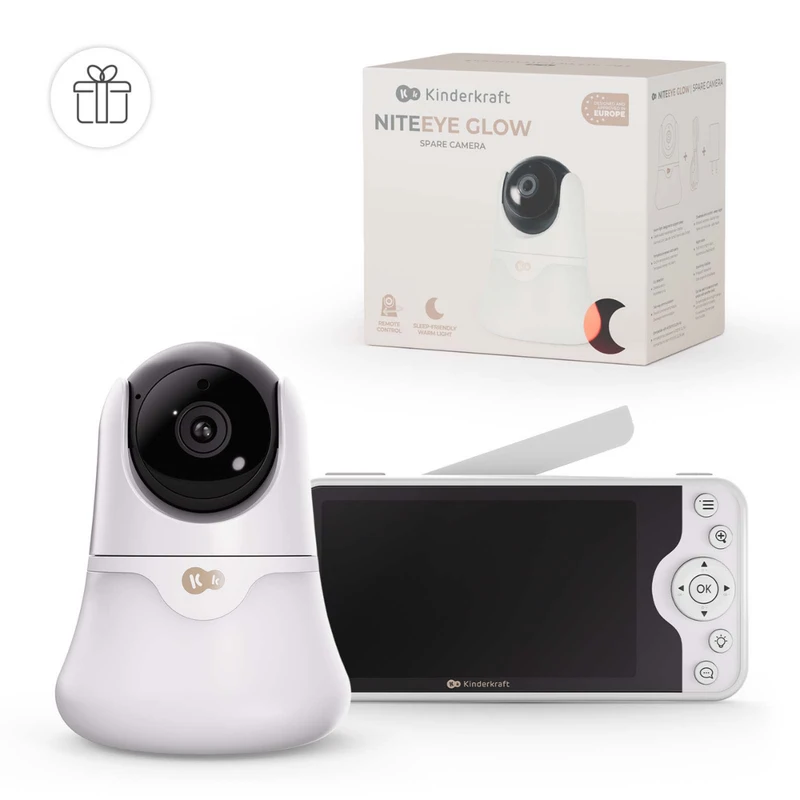 Бебефон с камера KinderKraft NITEEYE GLOW  