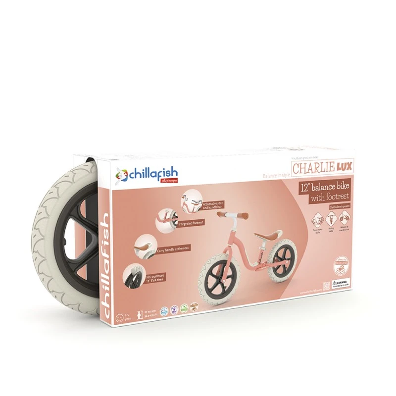 Chillafish Charlie LUX CPCH05SAL колело за баланс Salmon