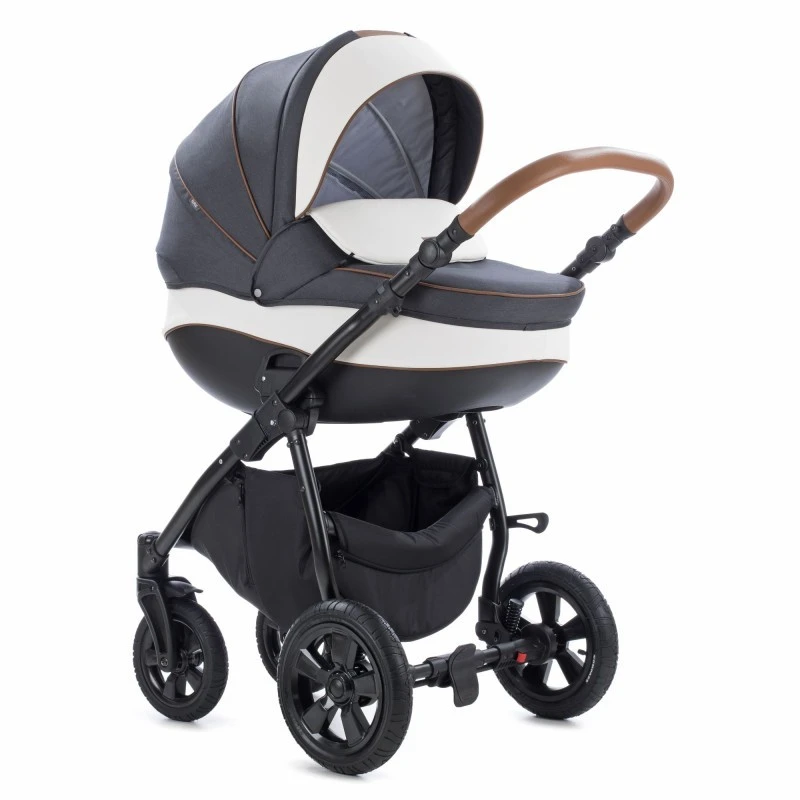 Бебешка количка 3в1 Buba Forester 596, черна