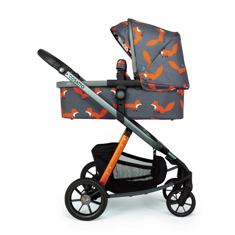 Детска количка Cosatto Giggle Quad Charcoal Mister Fox 3в1