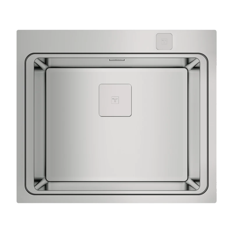 Кухненска мивка Teka Maestro Zenit RS15 1C 115000021, За вграждане, Иноксова, Гладка, Авт. клапан, За шкаф 60 см