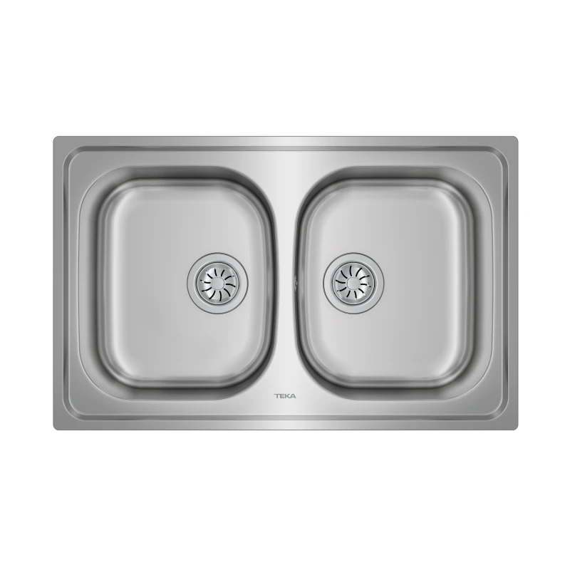 Кухненска мивка Teka Total Universe 80 T-XP 2B 115040007, Иноксова, За ...