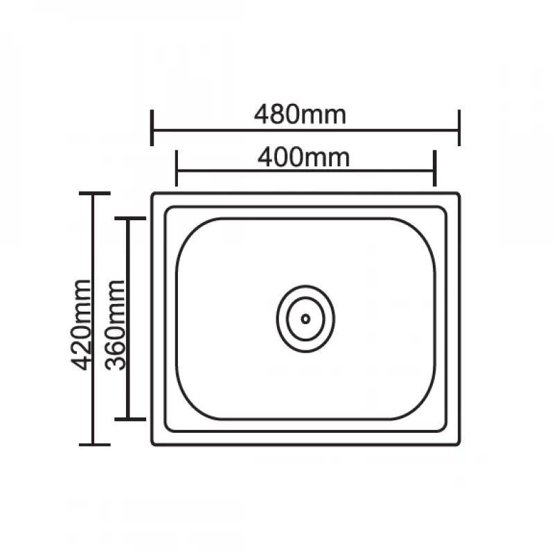 Комплект кухненска мивка Inter Ceramic Пиедмонт ICF 7113022 7313  Без отцедник  Стоящ смесител с висок и въртящ се чучур,  Цвят хром