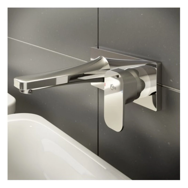 Смесител Ideal Standard Tonic II A6334AA  Стенен  За умивалник  За вграждане