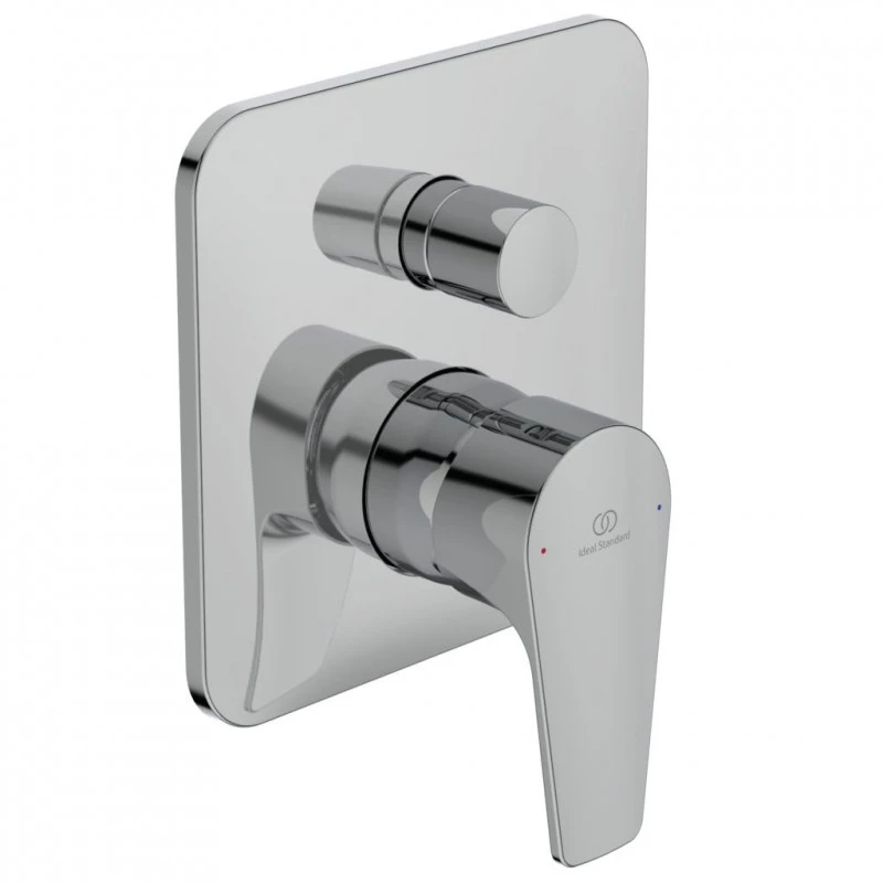 Смесител Ideal Standard Cerafine D A7348AA  За вана/душ  За вграждане  Външна част към тяло за вграждане