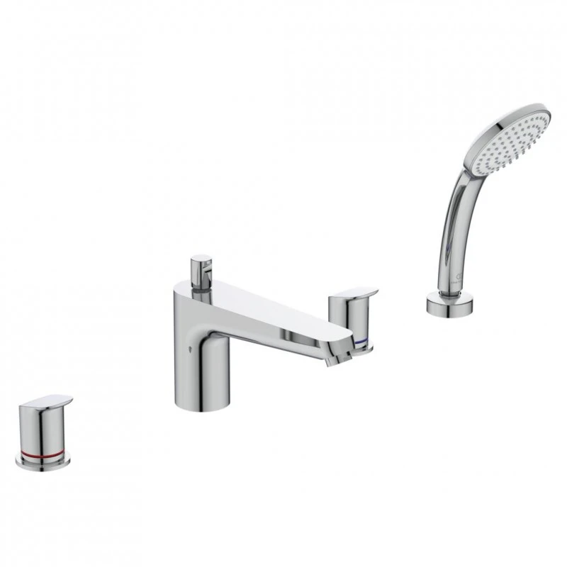 Смесители Ideal Standard Ceraflex B1874AA  Стоящ  За вана  С ръчен душ и шлаух