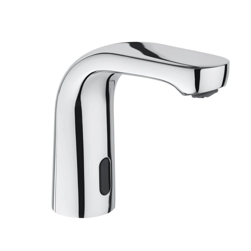 Електронна батерия за умивалник Roca L20 A5A5609C00, За вода с постоянна температура, Захранване с батерии, Цвят Хром