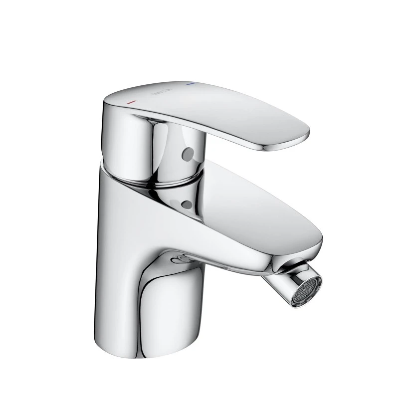 Смесител Roca Monodin A5A6098C00, Стоящ, За биде, С Автоматичен изпразнител, Цвят Хром