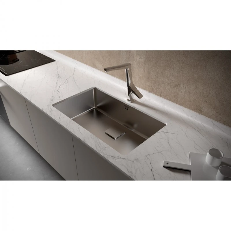 Смесител Teka Maestro Sense SE 915 116030030, Стоящ, Кухненски, Въртящ се чучур, Цвят Хром